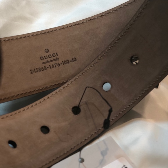 Gucci belt 100/40 silver buckle - Picture 8 of 8